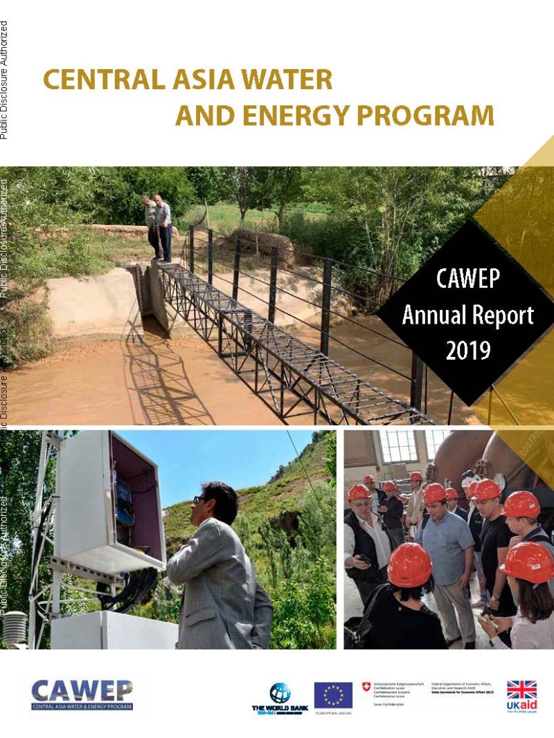 中亚水和能源计划：2019年年度报告 | Central Asia Water and Energy Program : Annual Report 2019